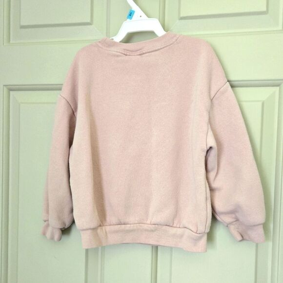 2/$15 GAP Soft Pink Sweatshirt Girls Size 3 - Picture 3 of 3